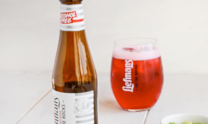 Liemans Fruitesse 0.0 on the Rocks